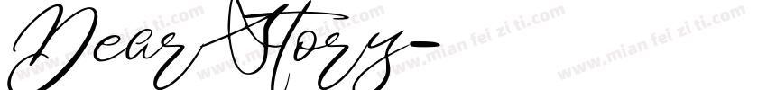 Dear Story字体转换